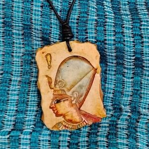 Handcrafted Egyptian Pharaoh Pendant Necklace